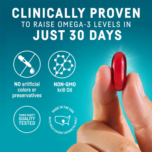 Kori Krill Oil  Omega-3 Excel 1000mg, 50 ct