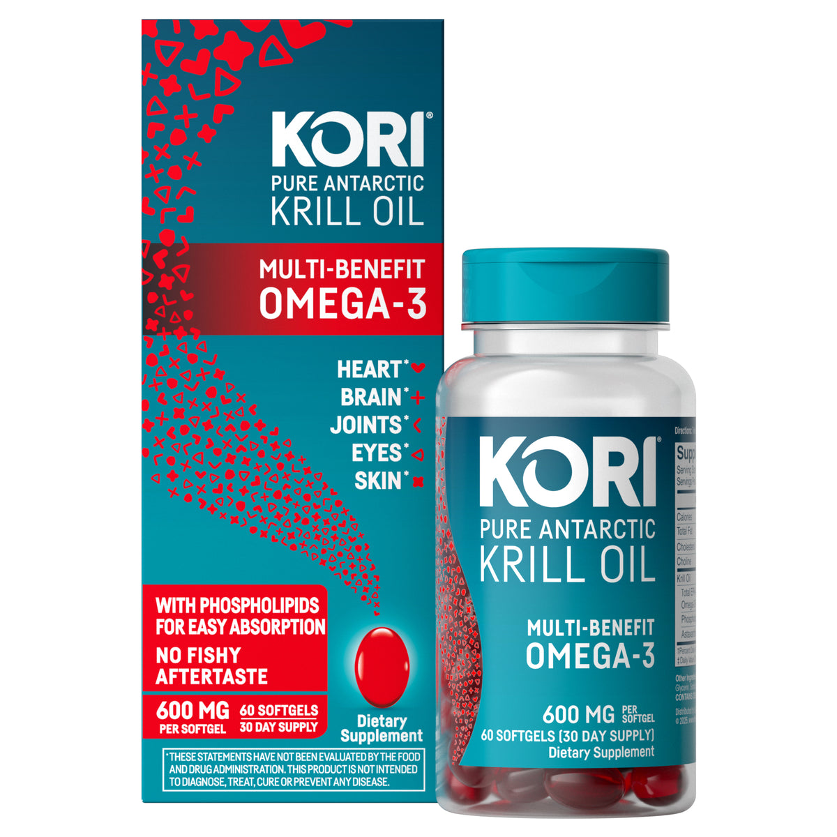 Product | Krill Oil Softgels 600 mg, 60 ct