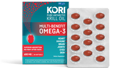 Krill Oil Softgels 600 mg, Trial Pack 28 ct