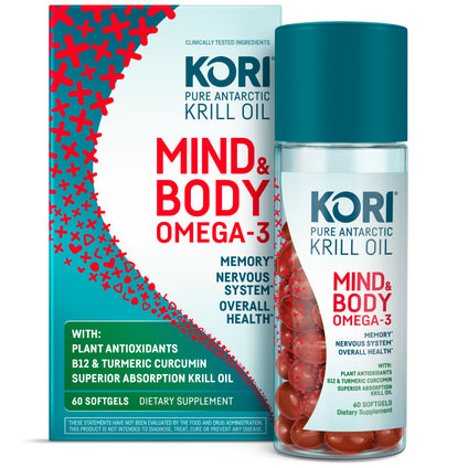 Mind & Body Omega-3, 60 ct