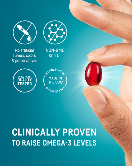 Krill Oil Softgels 600 mg, 60 ct