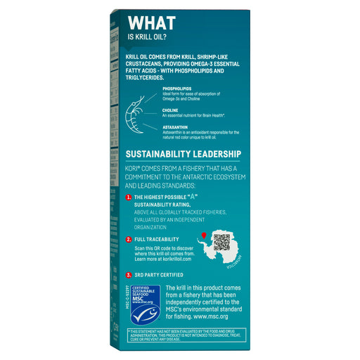 Krill Oil Softgels 600 mg, 60 ct
