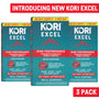 Kori Krill Oil Omega-3 Excel 500mg, 3 Pack 240 CT