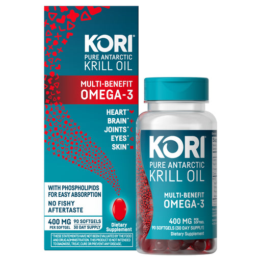 Krill Oil Softgels 400 mg, 90 ct
