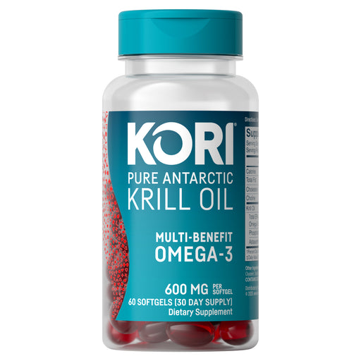 Krill Oil Softgels 600 mg, 60 ct