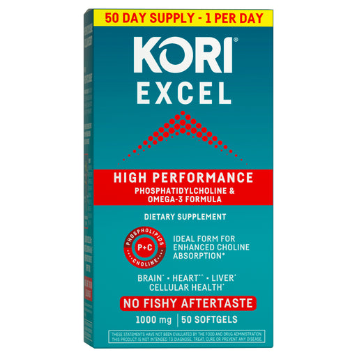 Kori Krill Oil Excel 1000mg, 50 ct
