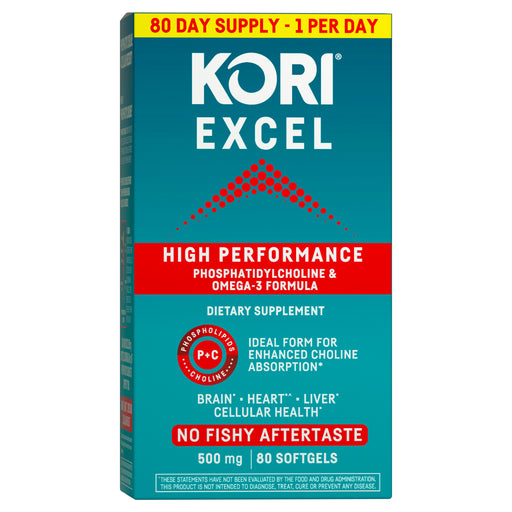 Kori Krill Oil Excel 500mg, 80ct