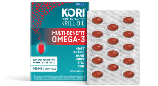 Krill Oil Softgels 400 mg, Trial Pack 42 ct