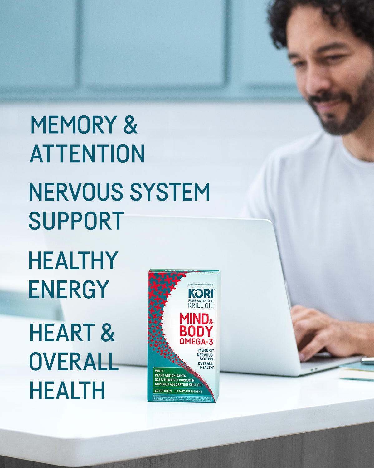 Product | Mind & Body Omega-3, 60 ct – Kori Krill Oil