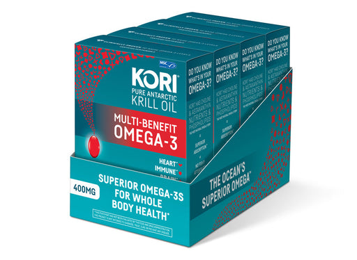 Krill Oil Softgels 400 mg, Trial 4 Pack 168 CT